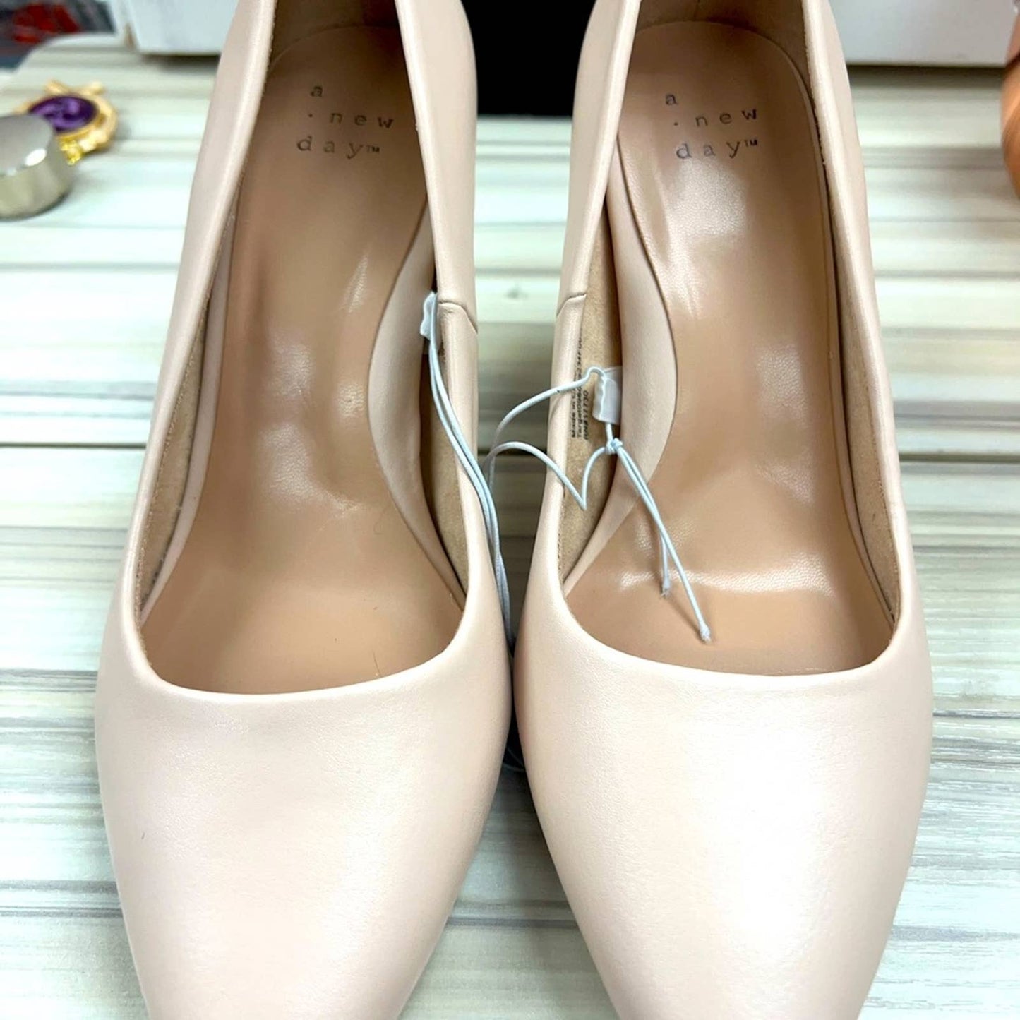 Women’s Jen PU Pumps A new Day Rosewood NWOT