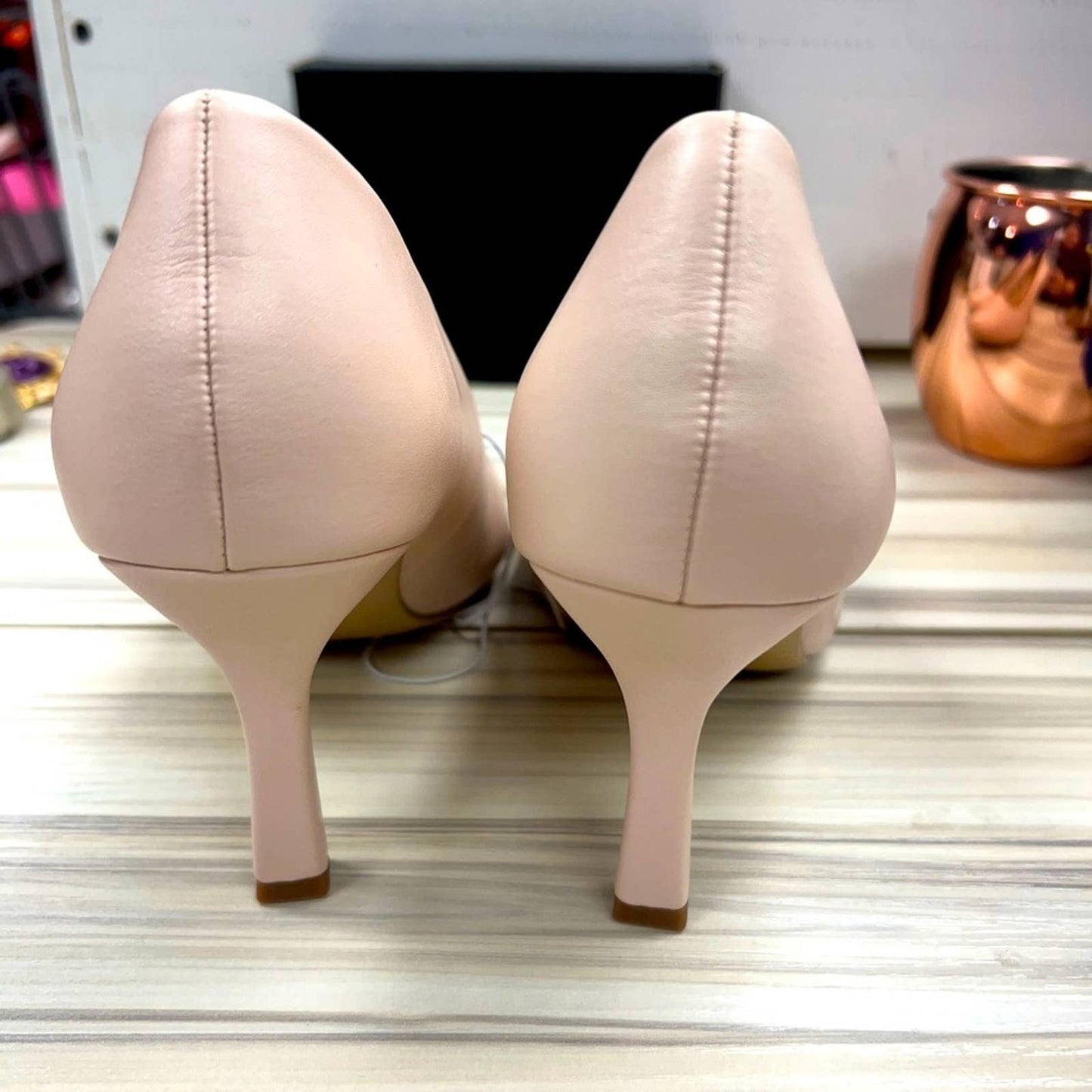 Women’s Jen PU Pumps A new Day Rosewood NWOT