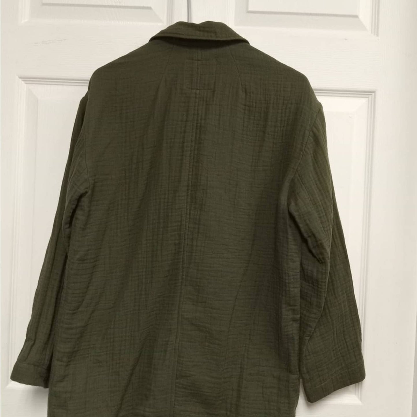 Crinkled Linen Blend Blazer
Madewell