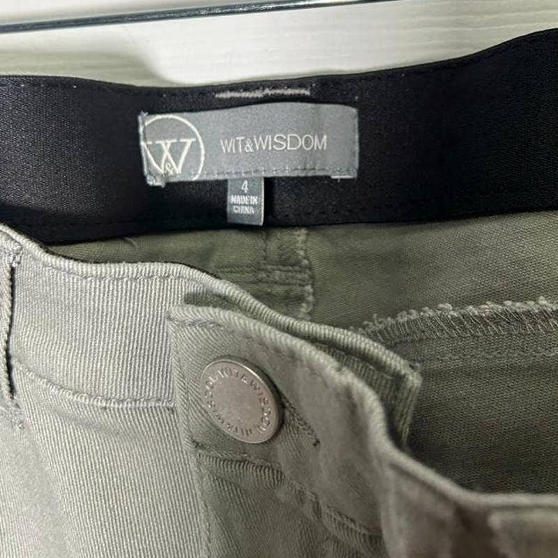 High Waist Ankle Flare Jeans