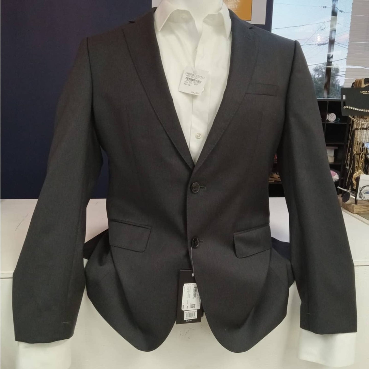 HUGO BOSS Huge6/genius5 Dark Grey Jacket