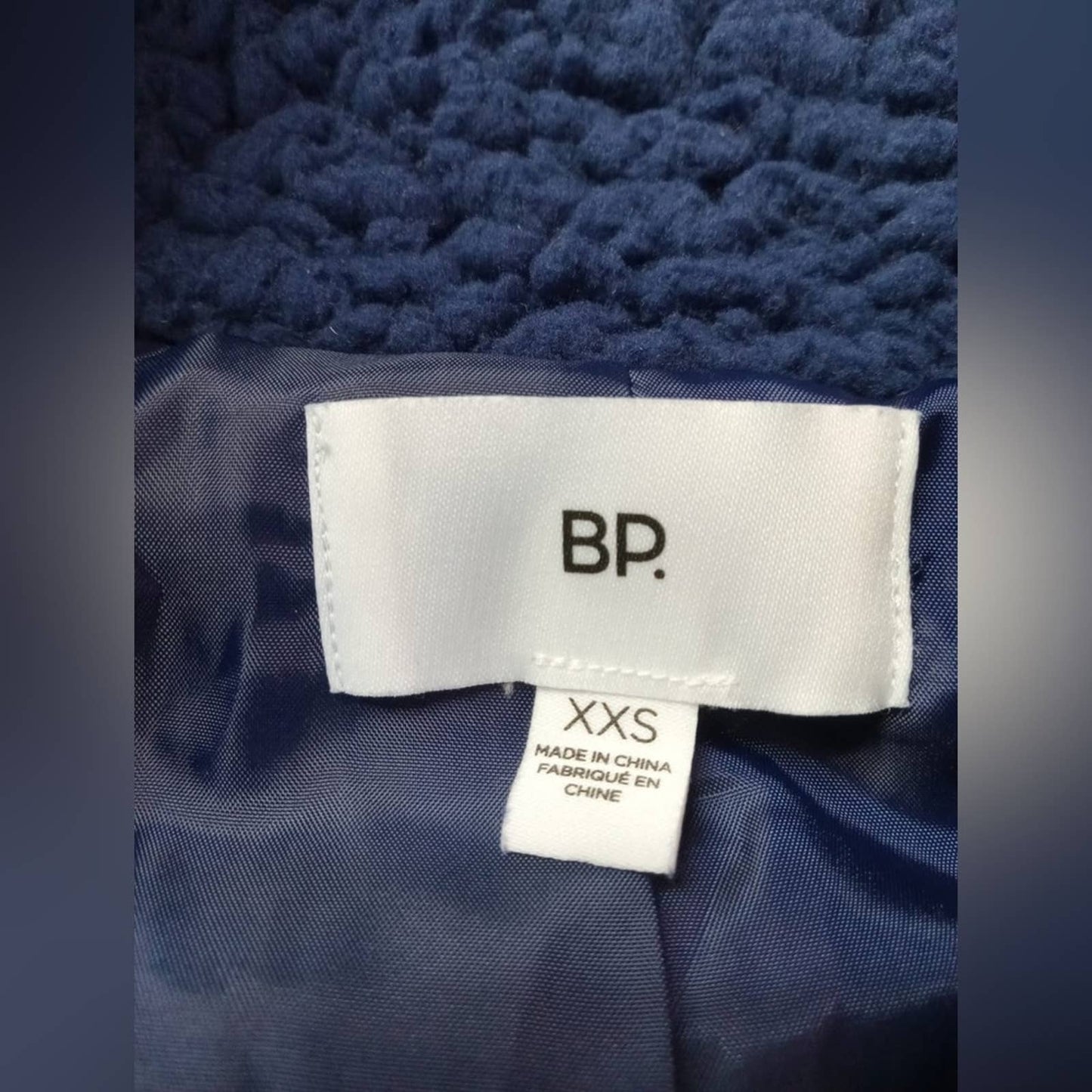 BP Crop High Pile Fleece Jacket NWOT