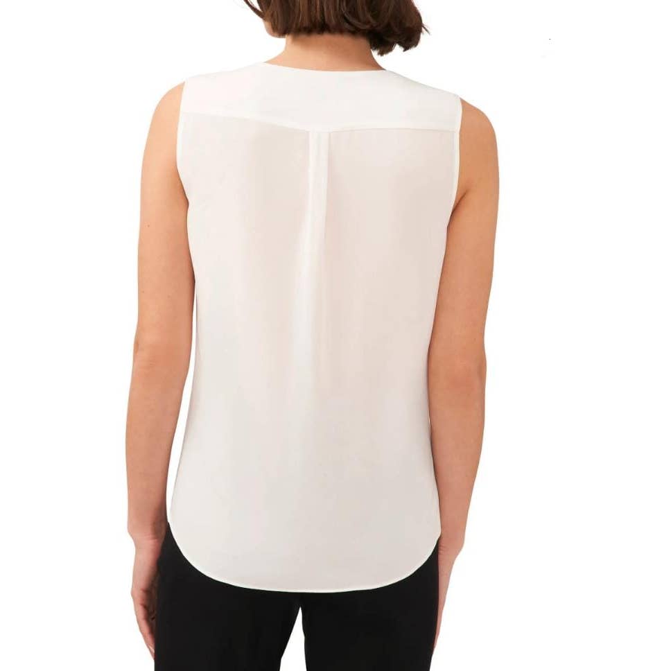 Surplice Sleeveless Top