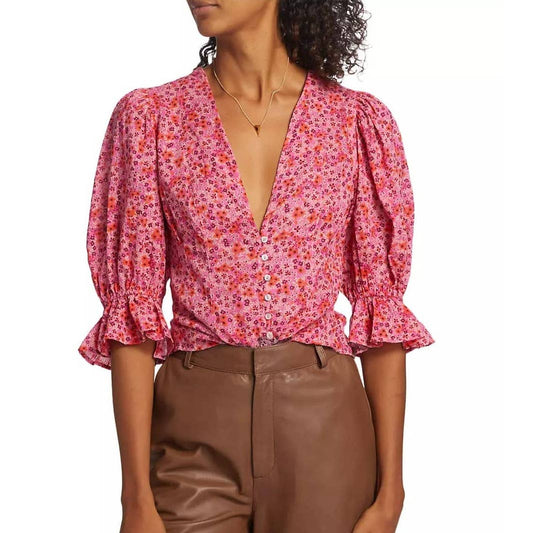 Free People I Found You Floral Top