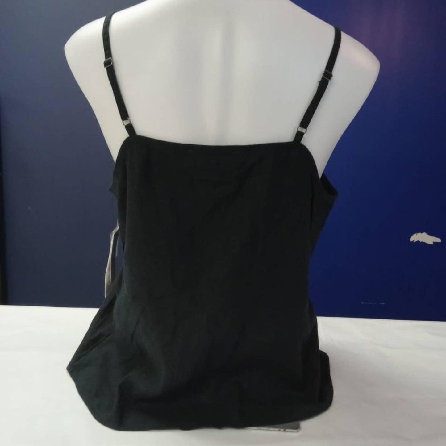 BLACK TOP WITH BUTTONS NWOT