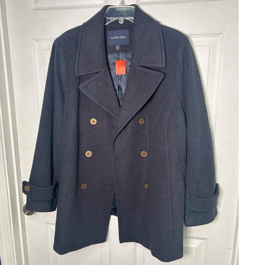 Land's End Coat In Navy