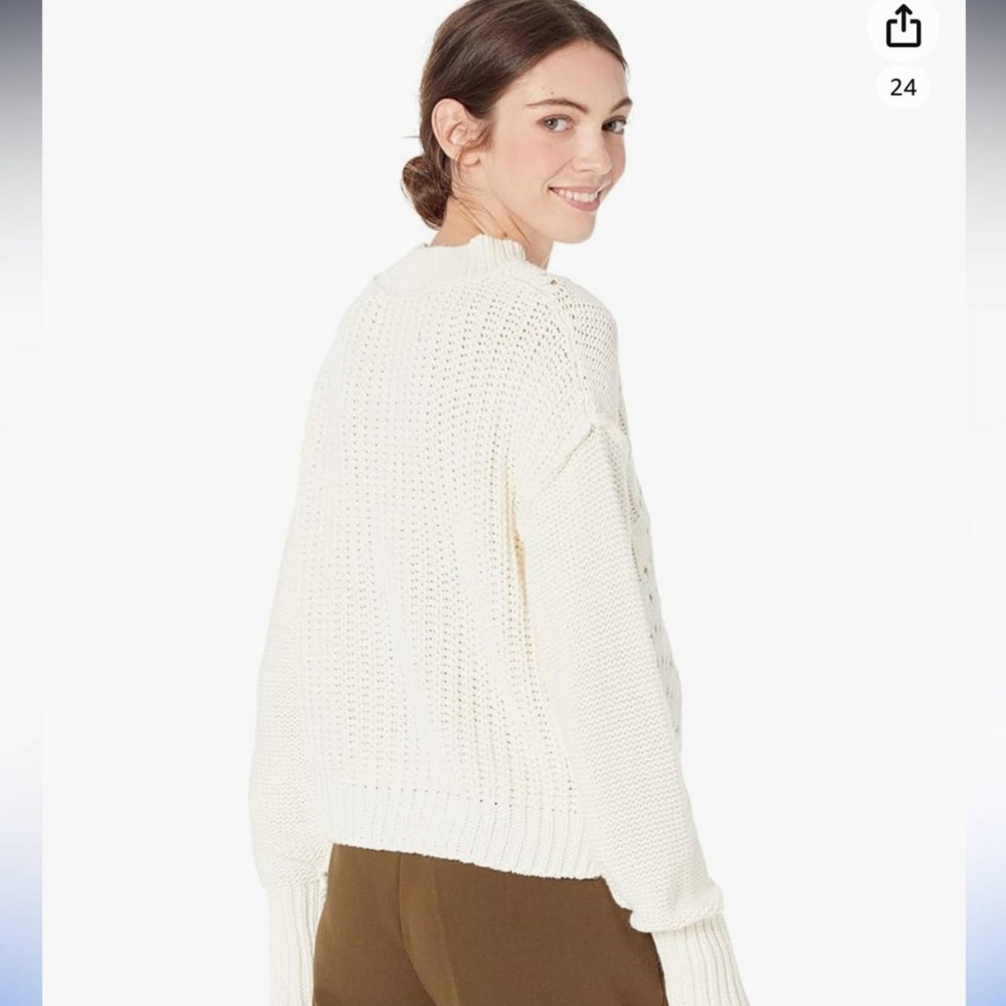 Free People Bell Song Pullover Sweater MWOT