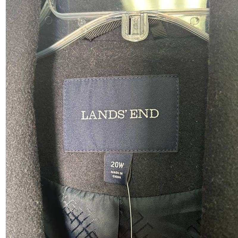 Land's End Coat In Navy