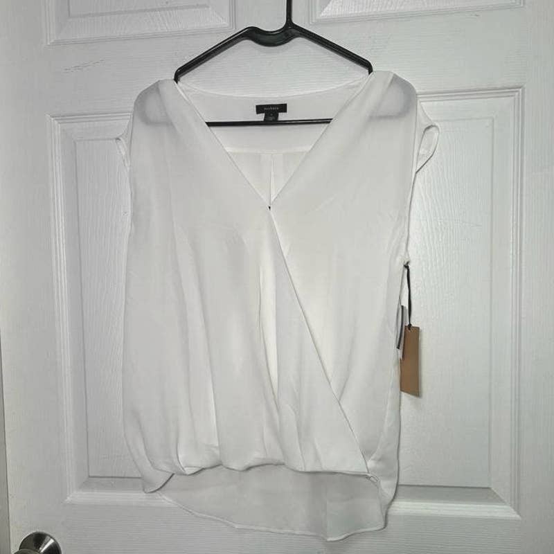 Surplice Sleeveless Top