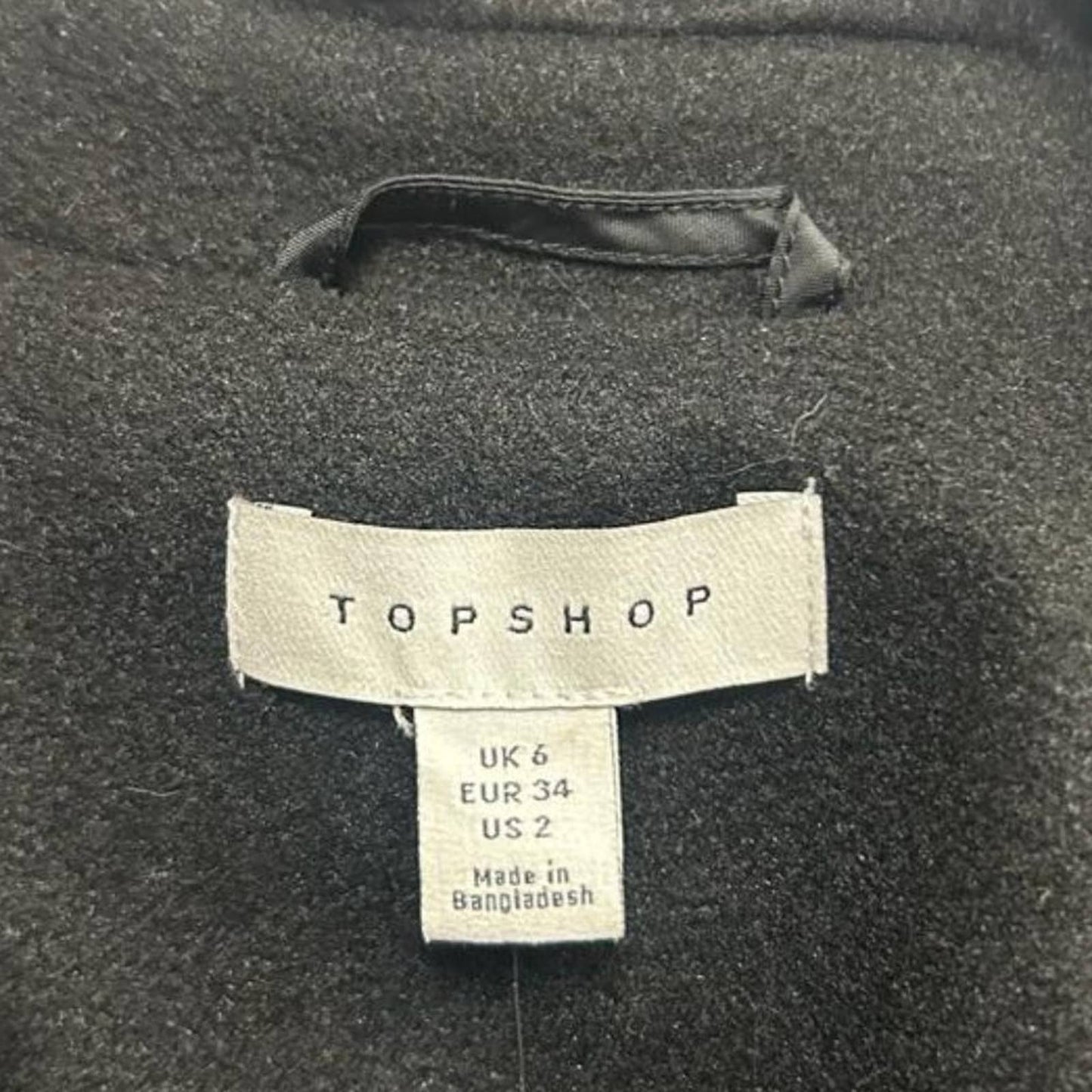 TOPSHOP DOUBLE BREASTED COAT