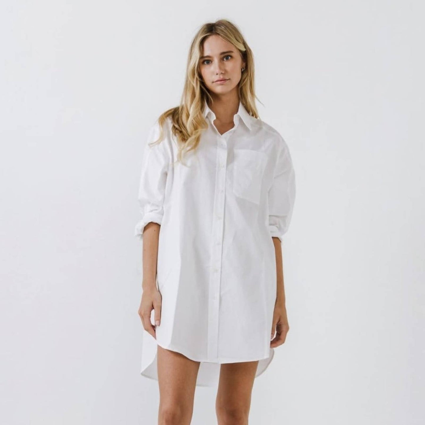 CLASSIC COLLARED DRESS SHIRT