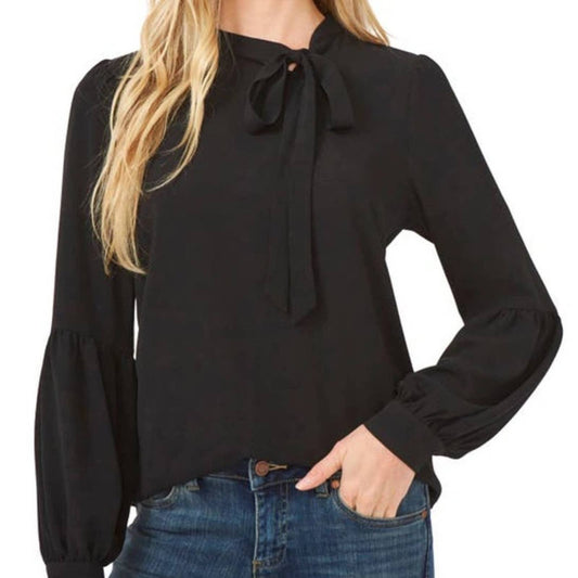 TIE NECK BLOUSE