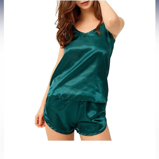 YIMANIE Womens Sexy Sleepwear Silky Satin Pajama.